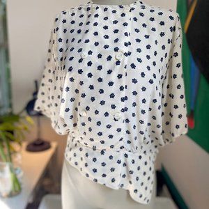 Vintage Salvatore Ferragamo Silk Blouse